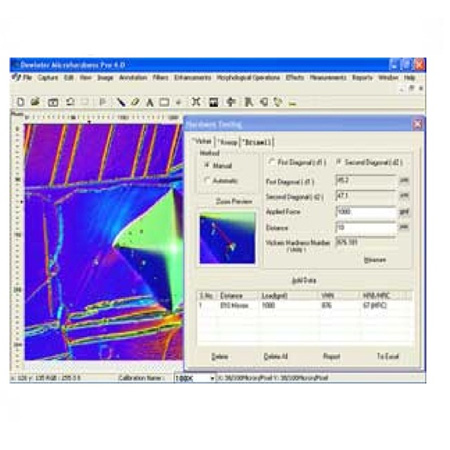 Software for Hardsoft Analysis -Model: Hardsoft