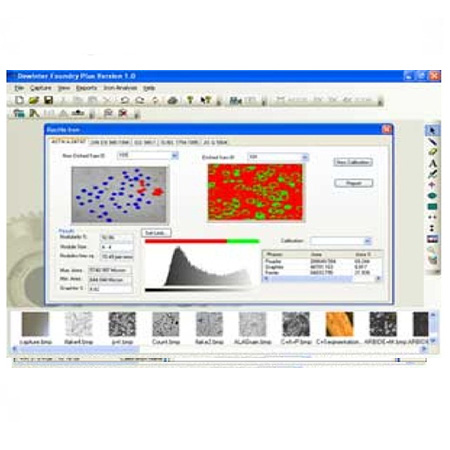 Software  for Cast Iron Analysis -Model: Iron soft